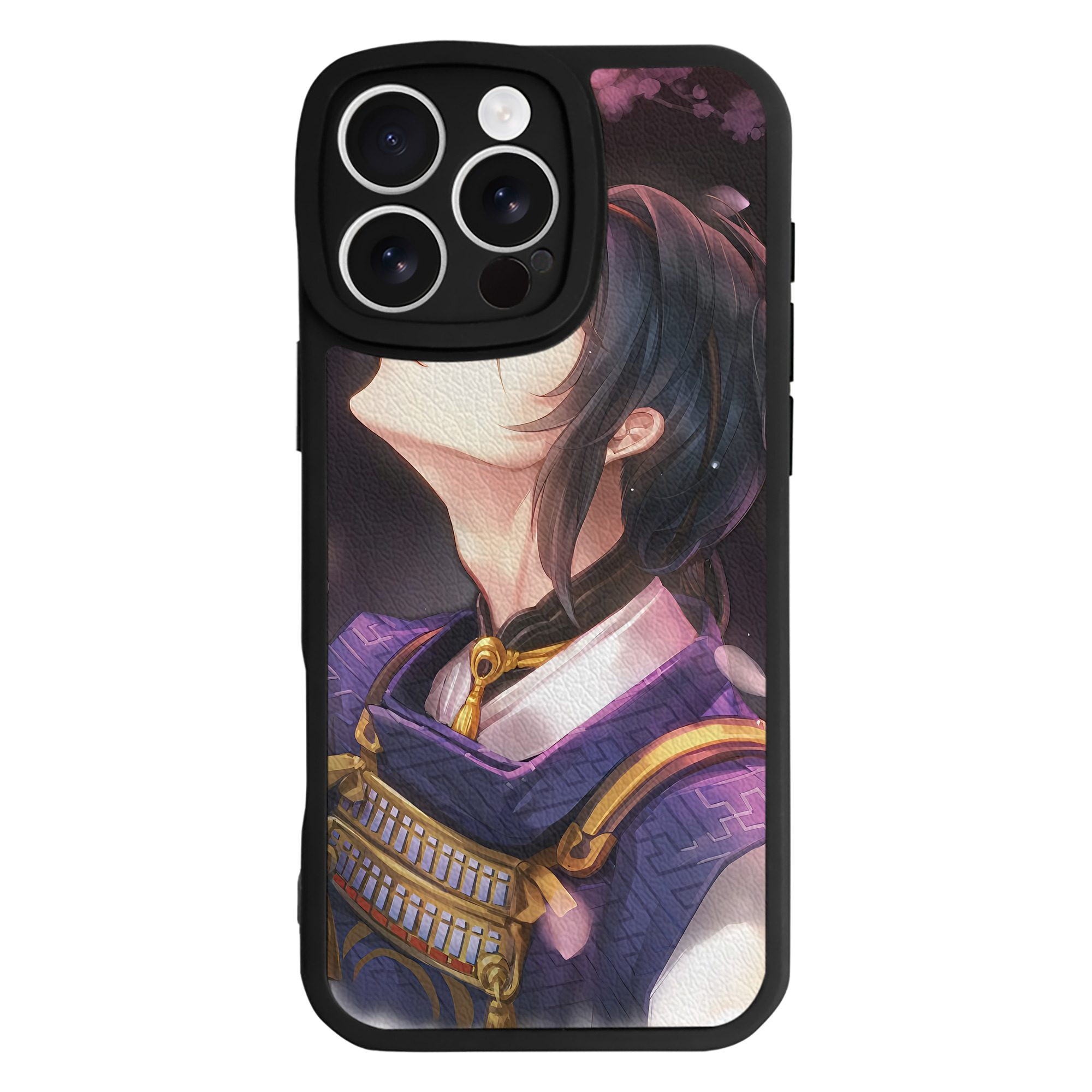 （画像用） 刀剣乱舞 Touken Ranbu 【iPhone 16シリーズ対応】シリコンスマホケース（レザー調） 材質：シリコン